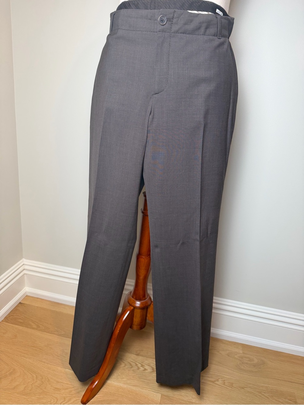 Banana Republic Dark Brown LINED Contoured Fit Dress Pants